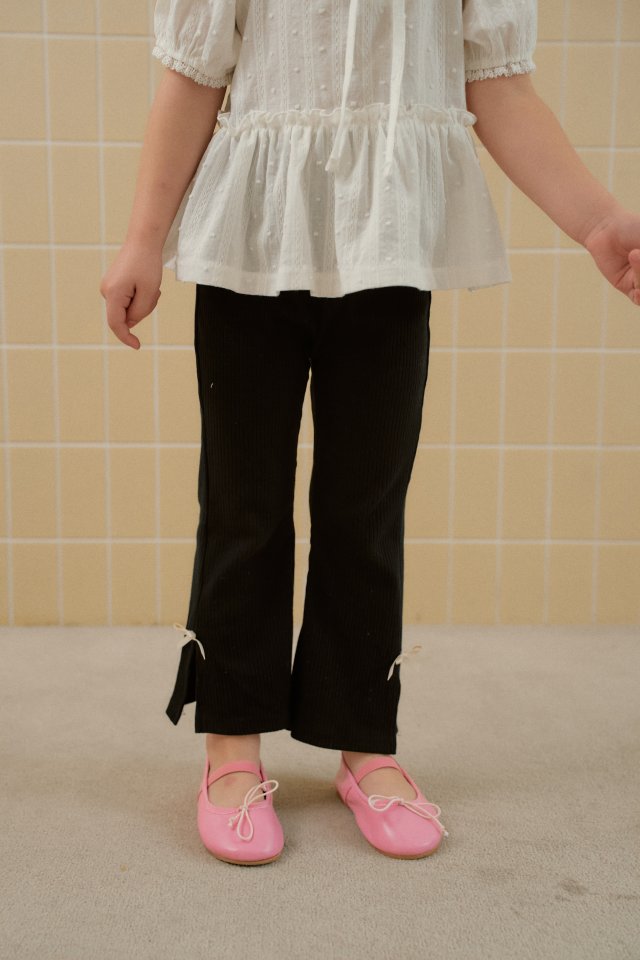 Momo Ann - Korean Children Fashion - #littlefashionista - Slit Bootcut Pants - 8