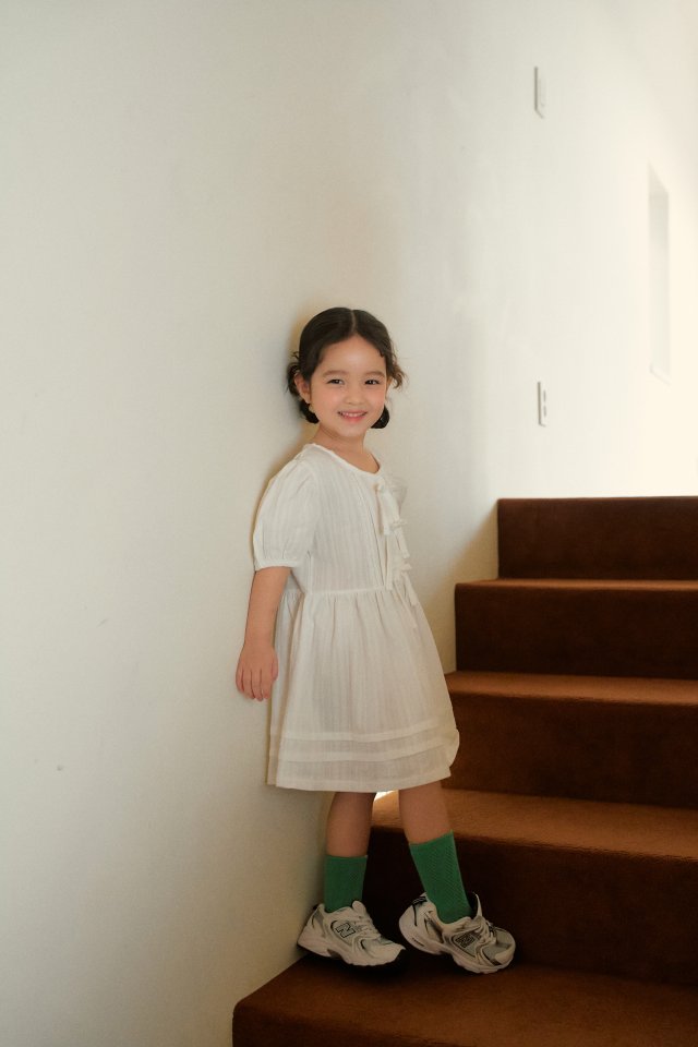 Momo Ann - Korean Children Fashion - #littlefashionista - Milk One-piece - 11