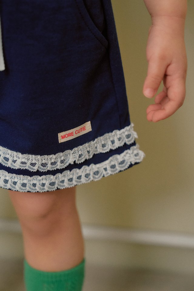 Momo Ann - Korean Children Fashion - #littlefashionista - Lace Shorts - 5