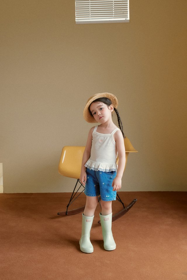 Momo Ann - Korean Children Fashion - #magicofchildhood - Frilled Strap Sleeveless - 11