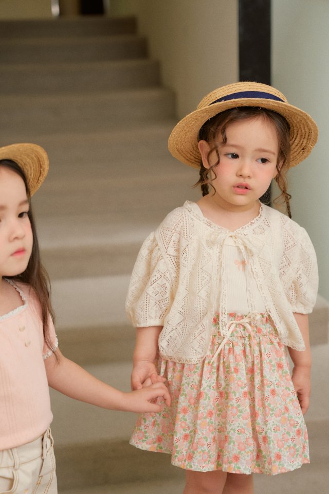 Momo Ann - Korean Children Fashion - #minifashionista - Lace Cardigan - 6