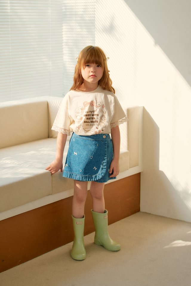 Momo Ann - Korean Children Fashion - #prettylittlegirls - Joy Tee - 6