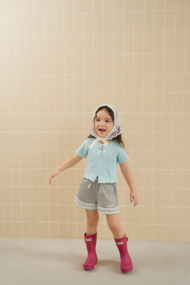 Momo Ann - Korean Children Fashion - #todddlerfashion - Lace Shorts - 9