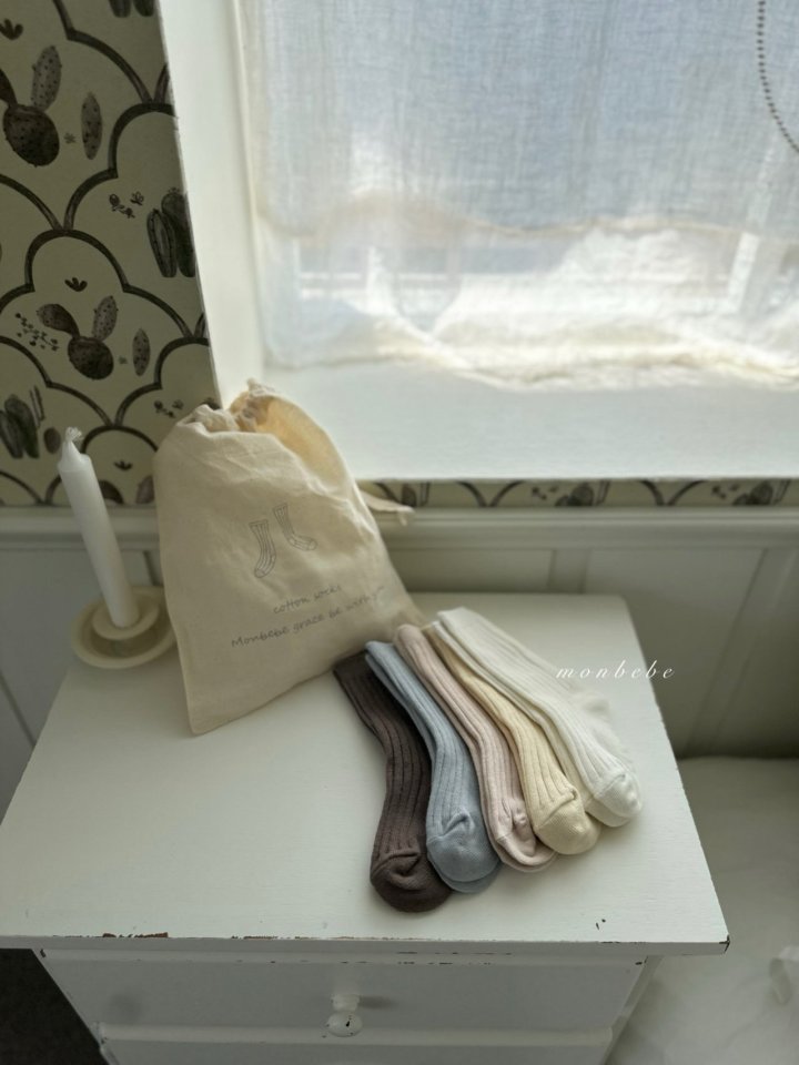 Monbebe - Korean Baby Fashion - #babyboutique - Cotton Socks Set - 12