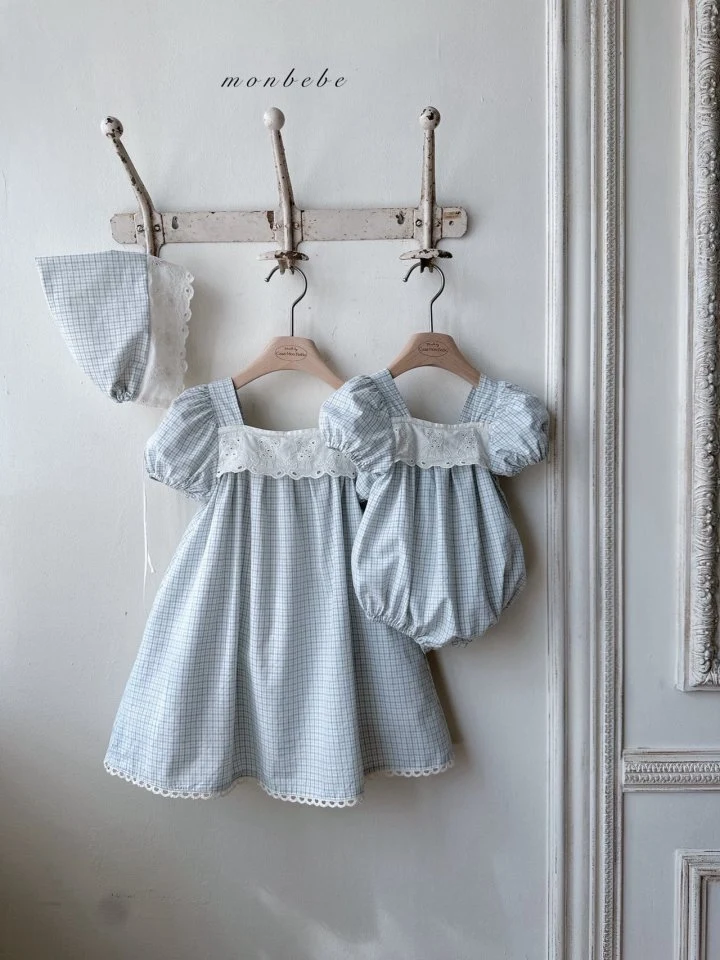 Monbebe - Korean Baby Fashion - #babyclothing - Bear Check Suit - 7