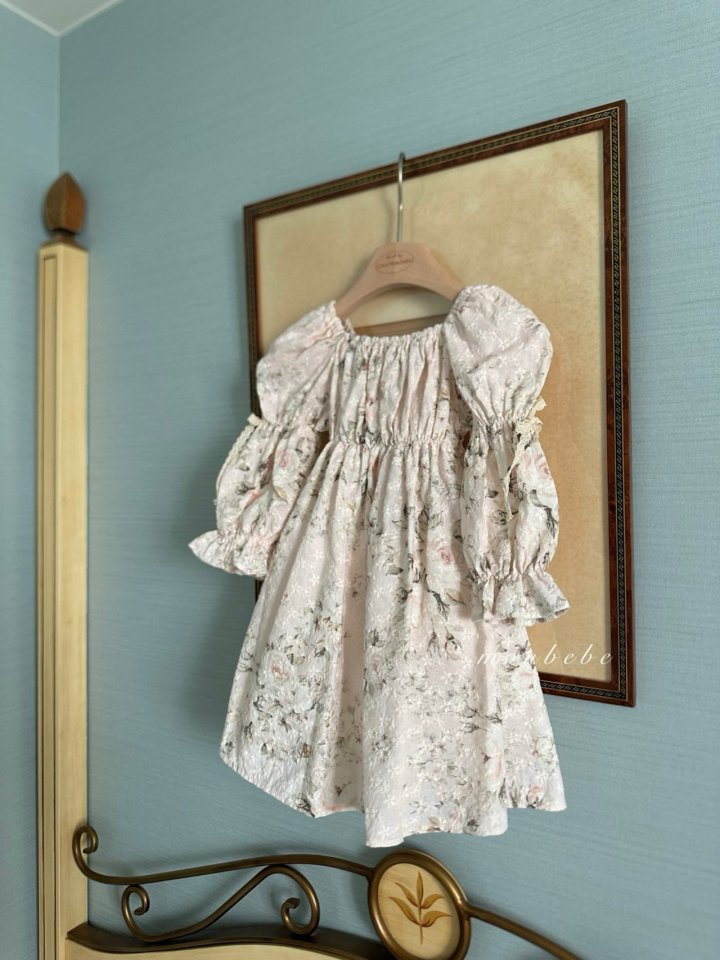 Monbebe - Korean Baby Fashion - #babyclothing - Misty Eyelet One-piece - 12