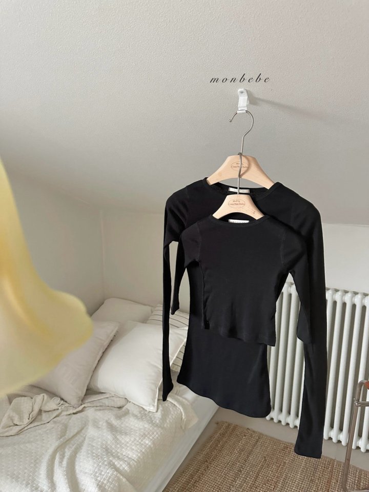 Monbebe - Korean Baby Fashion - #babyfever - Kiki Rib Tee - 11
