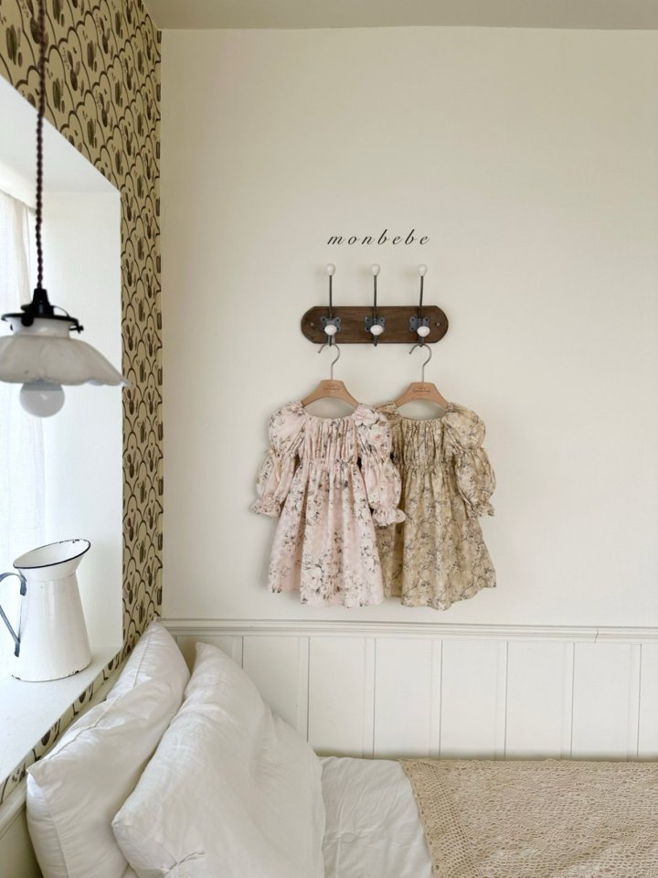 Monbebe - Korean Baby Fashion - #babylifestyle - Misty Eyelet One-piece