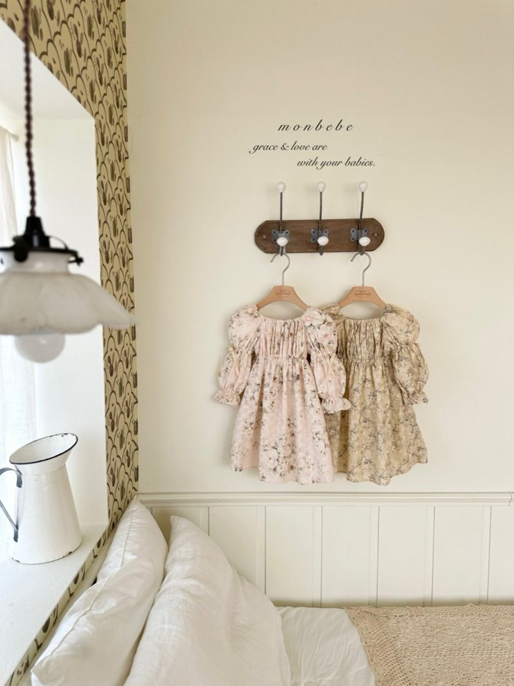 Monbebe - Korean Baby Fashion - #onlinebabyshop - Misty Eyelet One-piece - 8