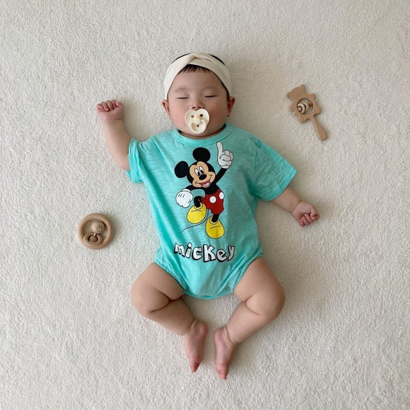 Moran - Korean Baby Fashion - #babyboutique - Slub Suit - 2