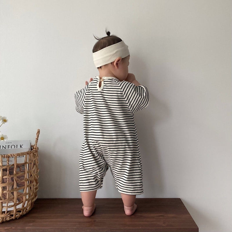 Moran - Korean Baby Fashion - #babyboutique - Mono Suit - 12