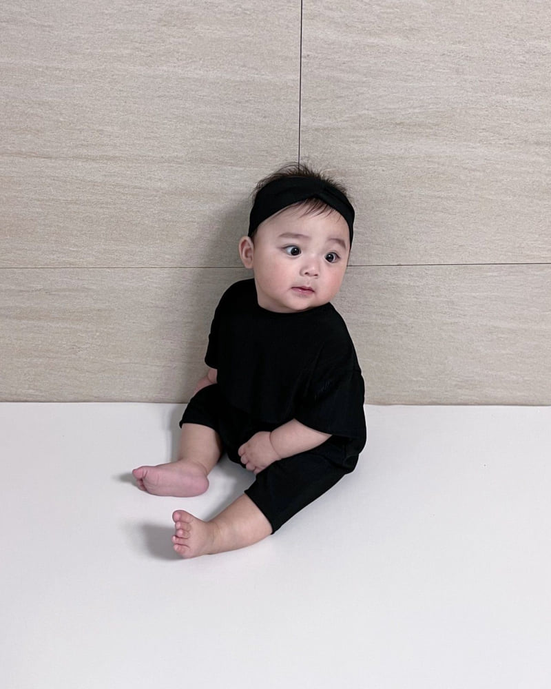 Moran - Korean Baby Fashion - #babyboutiqueclothing - Cool Pleated Suit Set - 6