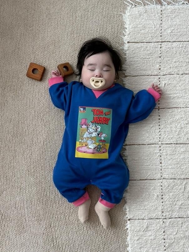 Moran - Korean Baby Fashion - #babyclothing - Tom Jerry Suit