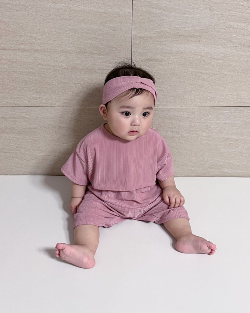 Moran - Korean Baby Fashion - #babyfashion - Cool Pleated Suit Set - 8