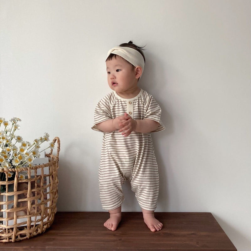 Moran - Korean Baby Fashion - #babygirlfashion - Mono Suit - 2