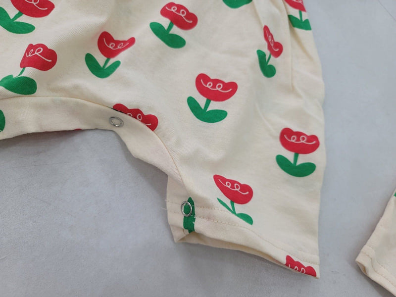 Moran - Korean Baby Fashion - #babylifestyle - Tulip Suit Set - 12