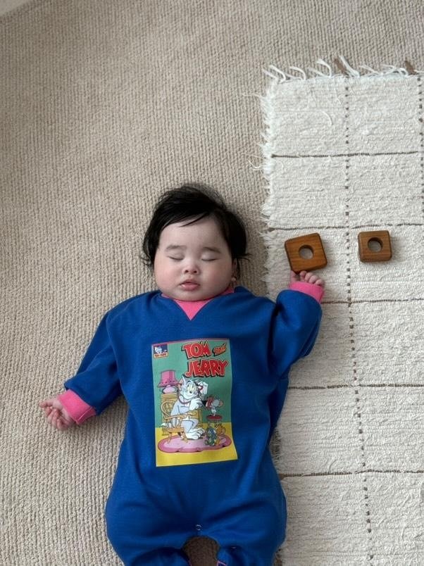 Moran - Korean Baby Fashion - #babyootd - Tom Jerry Suit - 7