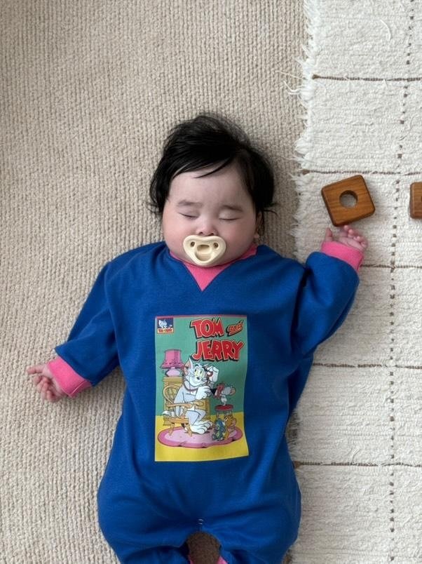 Moran - Korean Baby Fashion - #babyoutfit - Tom Jerry Suit - 8
