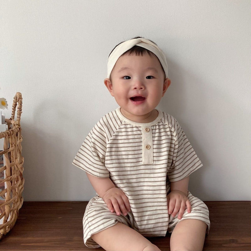 Moran - Korean Baby Fashion - #babyoutfit - Mono Suit - 6