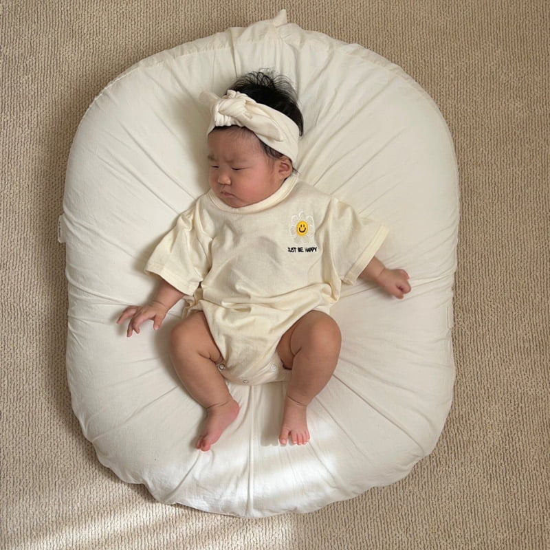 Moran - Korean Baby Fashion - #babyoutfit - Happy Daisy Suit - 4