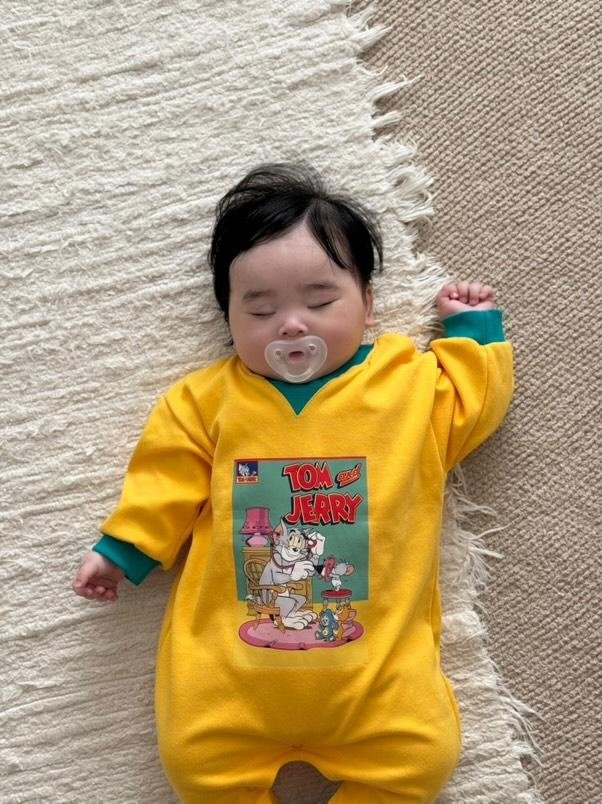 Moran - Korean Baby Fashion - #onlinebabyboutique - Tom Jerry Suit - 11