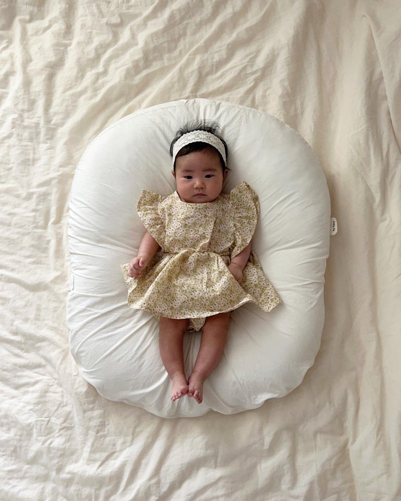 Moran - Korean Baby Fashion - #onlinebabyboutique - Aili Bloomer Set