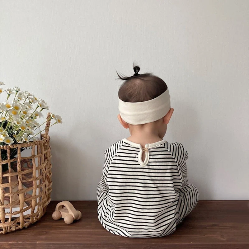 Moran - Korean Baby Fashion - #onlinebabyboutique - Mono Suit - 9