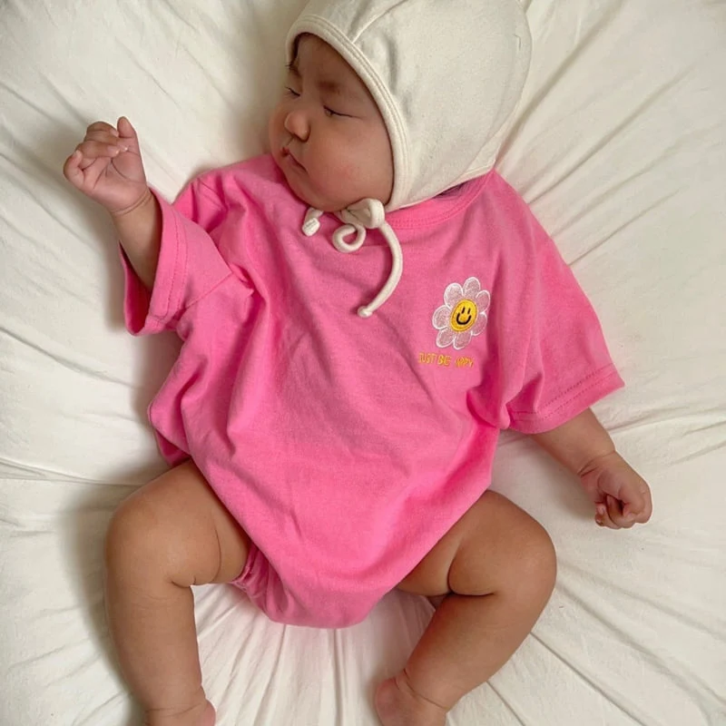 Moran - Korean Baby Fashion - #onlinebabyshop - Happy Daisy Suit - 6