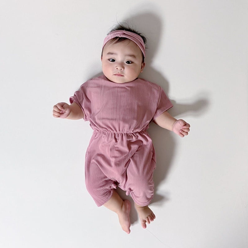 Moran - Korean Baby Fashion - #onlinebabyshop - Cool Pleated Suit Set - 3