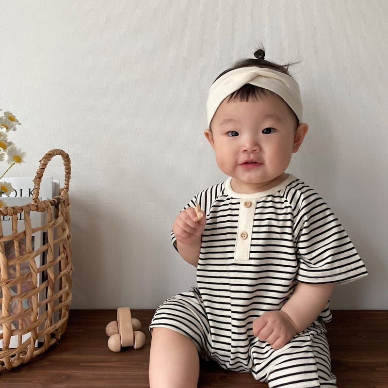 Moran - Korean Baby Fashion - #onlinebabyshop - Mono Suit - 10
