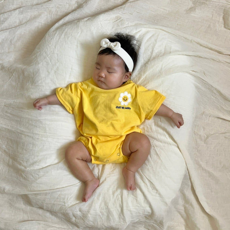 Moran - Korean Baby Fashion - #smilingbaby - Happy Daisy Suit - 7