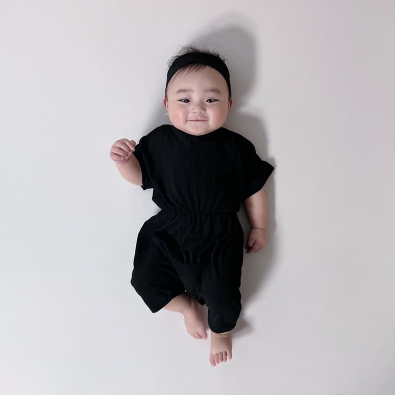 Moran - Korean Baby Fashion - #onlinebabyshop - Cool Pleated Suit Set - 4