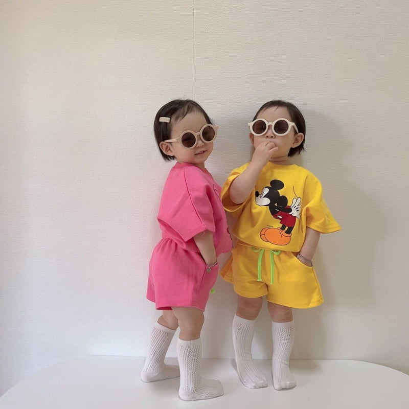 Moran - Korean Children Fashion - #Kfashion4kids - Picnic Top Bottom Set - 3
