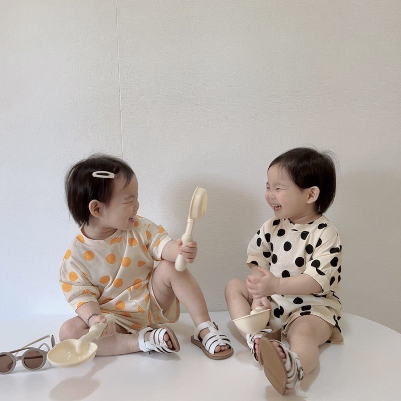 Moran - Korean Children Fashion - #childofig - Candy Pop Top Bottom Set