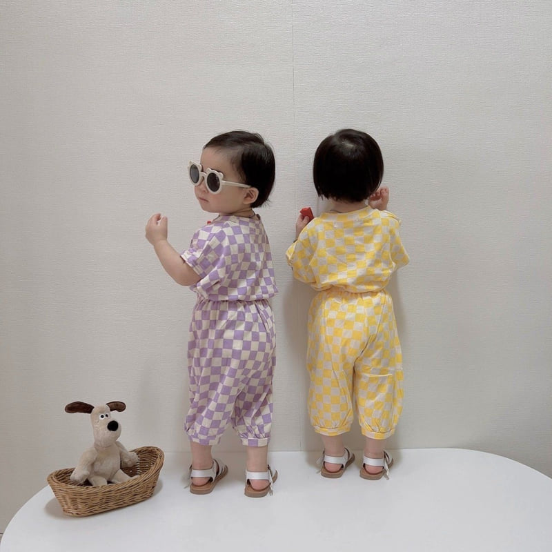 Moran - Korean Children Fashion - #childofig - Ribbon Bear Top Bottom Set - 8