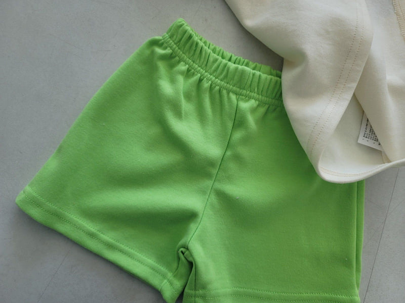 Moran - Korean Children Fashion - #childrensboutique - Peekaboo Top Bottom Set - 12