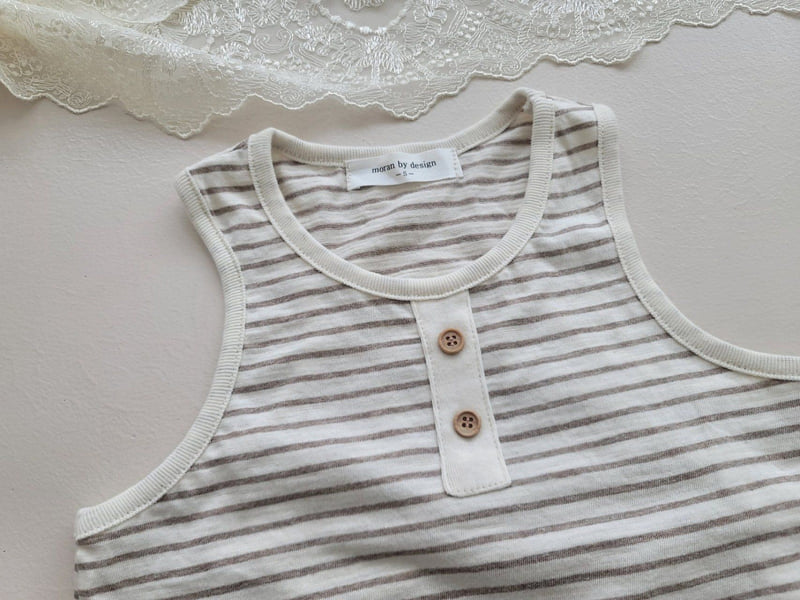 Moran - Korean Children Fashion - #discoveringself - Mango Button Top Bottom Set - 12