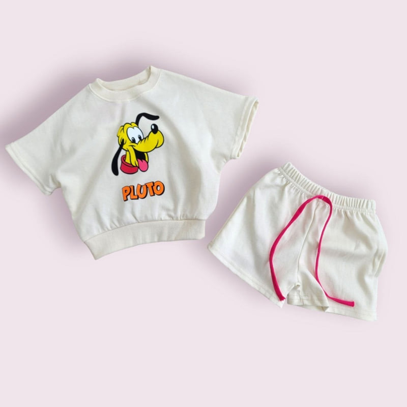 Moran - Korean Children Fashion - #discoveringself - Retro Disney Top Bottom Set - 10