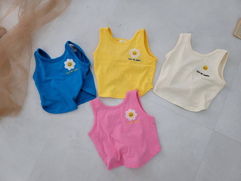 Moran - Korean Children Fashion - #kidzfashiontrend - Happy Daisy Sleeveless - 11
