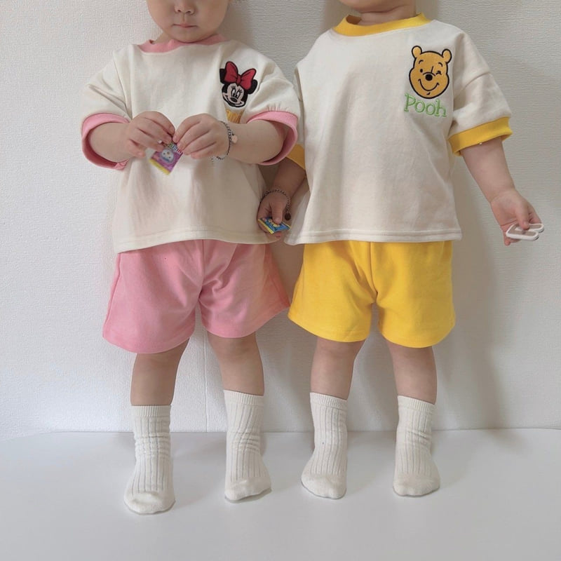 Moran - Korean Children Fashion - #prettylittlegirls - Peekaboo Top Bottom Set - 9
