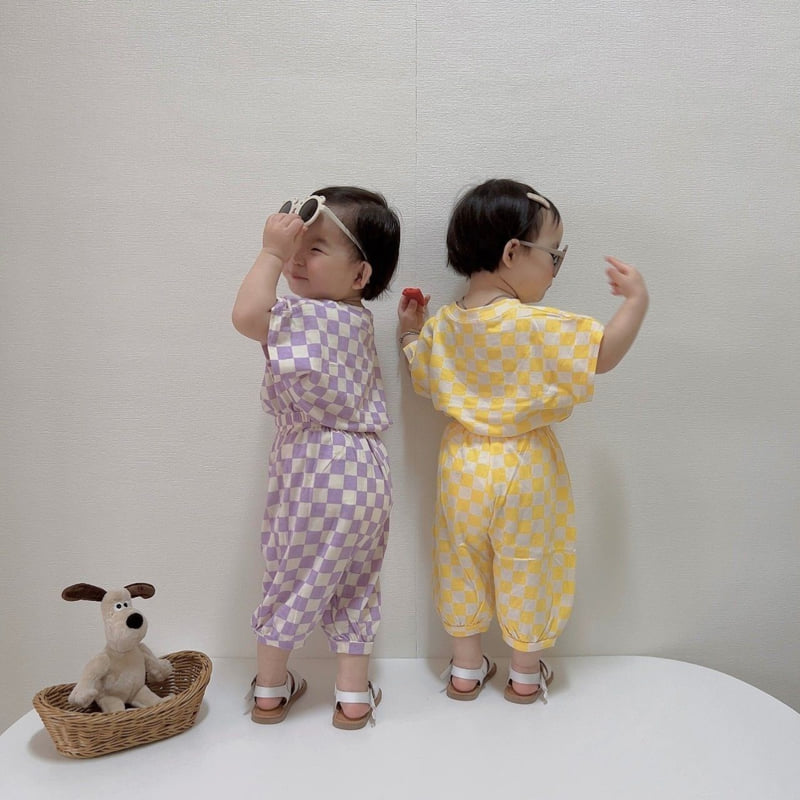 Moran - Korean Children Fashion - #stylishchildhood - Ribbon Bear Top Bottom Set - 7