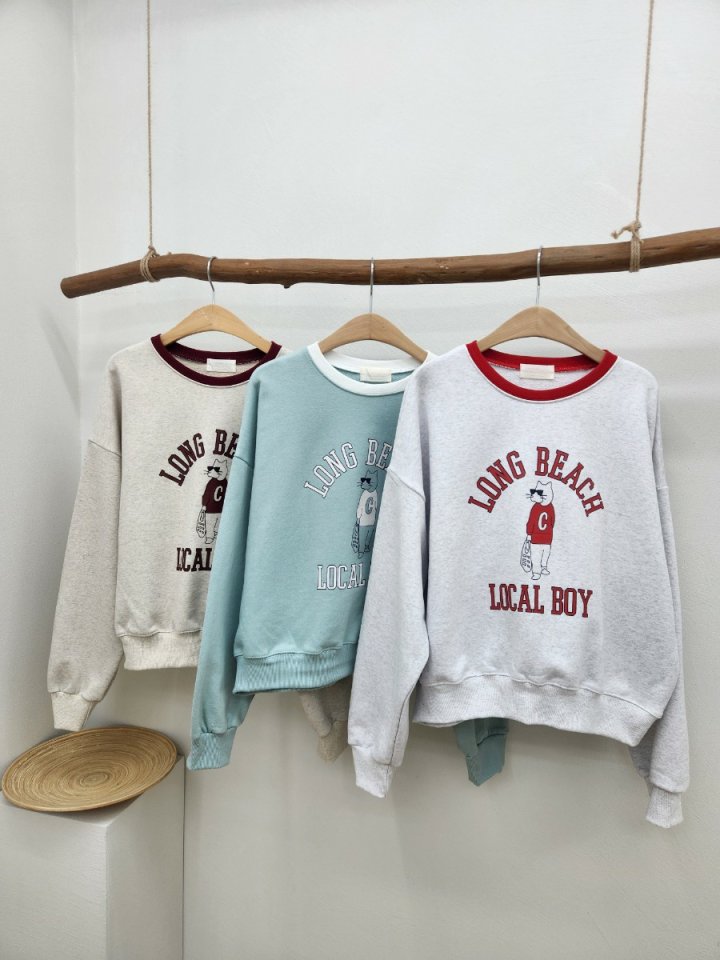 Most - Korean Women Fashion - #momslook - Local Cat Sweatshirts