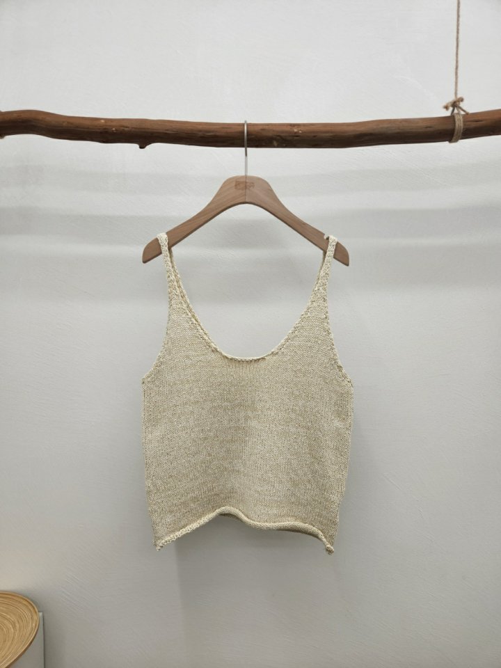 Most - Korean Women Fashion - #momslook - Tape Sleeveless - 2