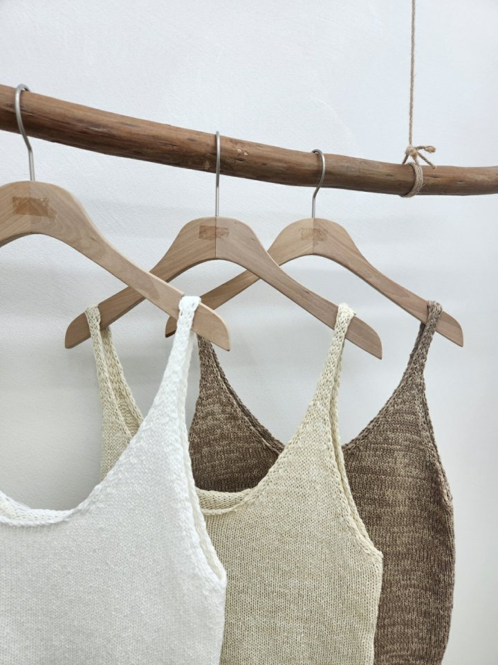 Most - Korean Women Fashion - #womensfashion - Tape Sleeveless - 4
