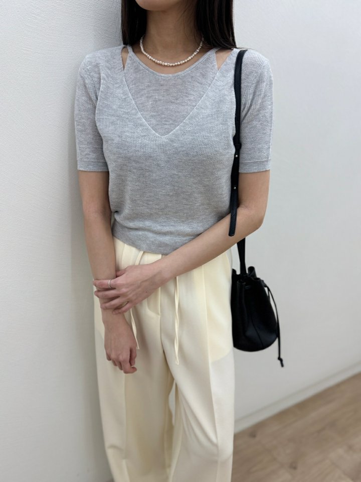 Most - Korean Women Fashion - #momslook - Peony Double Knit - 2