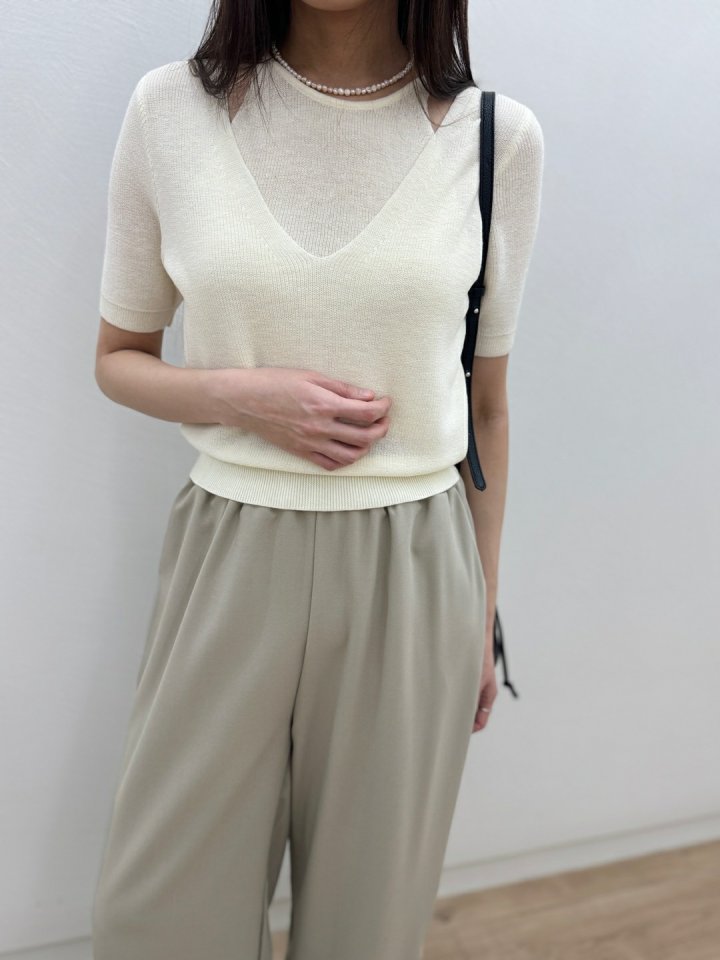 Most - Korean Women Fashion - #momslook - Peony Double Knit - 6