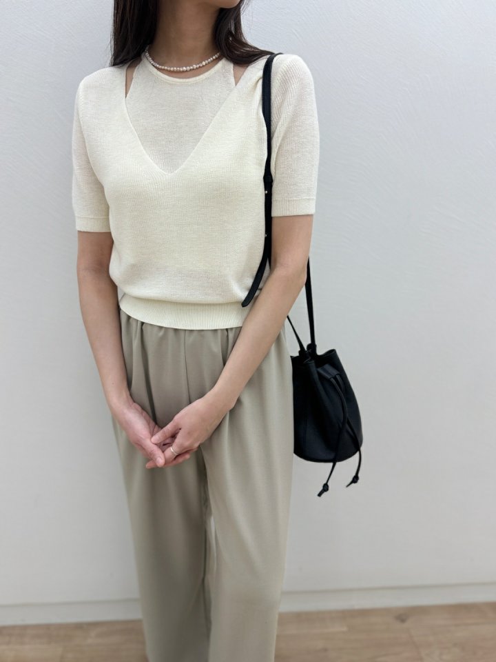 Most - Korean Women Fashion - #momslook - Peony Double Knit - 8
