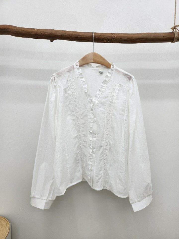 Most - Korean Women Fashion - #momslook - Frill Blouse - 8