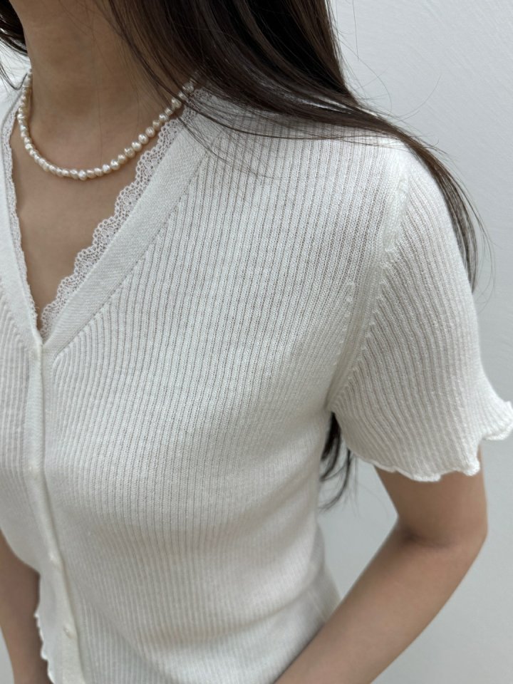 Most - Korean Women Fashion - #momslook - Lace Cardigan - 3