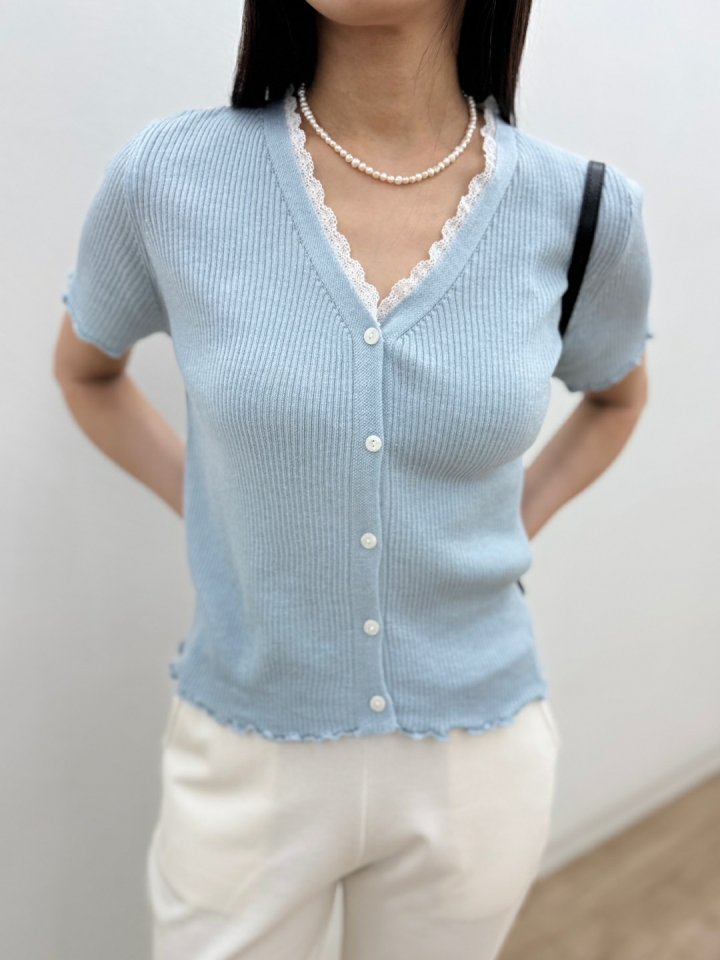 Most - Korean Women Fashion - #momslook - Lace Cardigan - 6